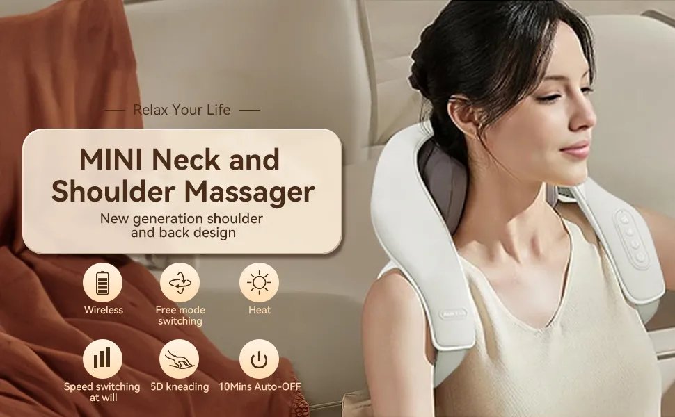 Domikko™ Neck Shoulder Massager - domikko